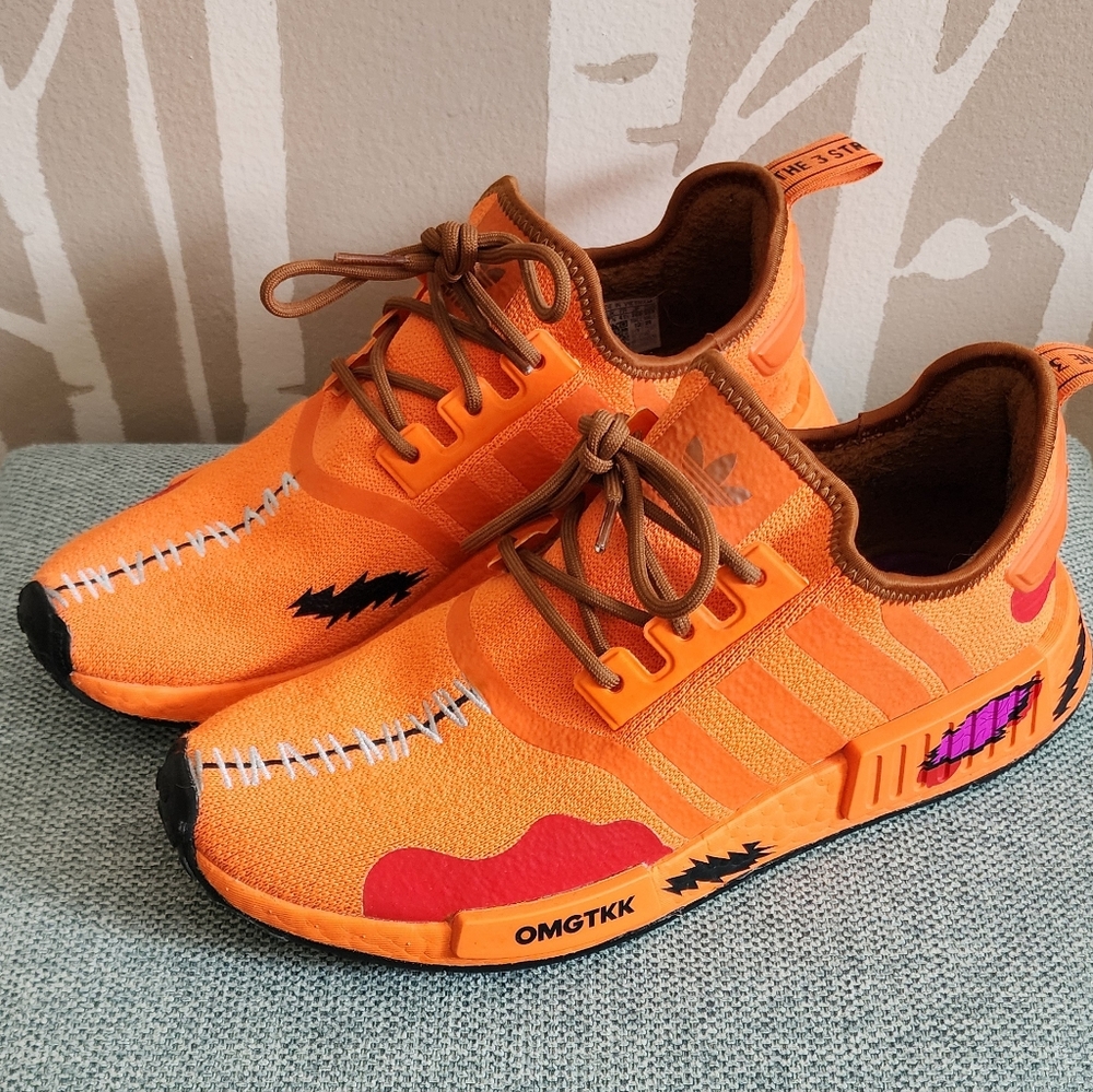 Adidas: OMGTKK Orange SouthPark "Kenny"  Orange Sneakers